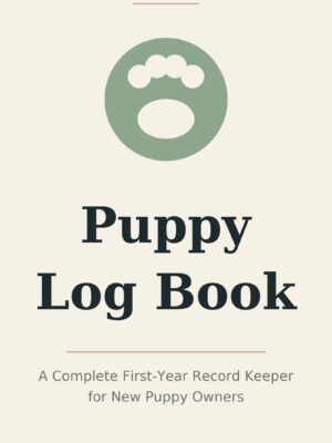 Puppy Log Book: A Complete First-Year Record Keeper for New Puppy Owners